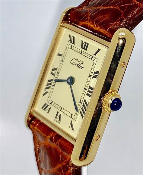 Cartier quartz 925 argent price